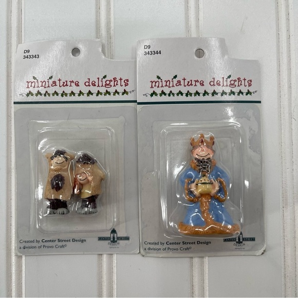 Miniature Delights Nativity Set Christmas Crafting - Picture 2 of 7